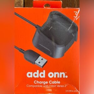 Charge Cable add onn Compatible with Fitbit Versa 2 3'.